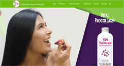 Desktop Screenshot of colombianaturalhealth.com